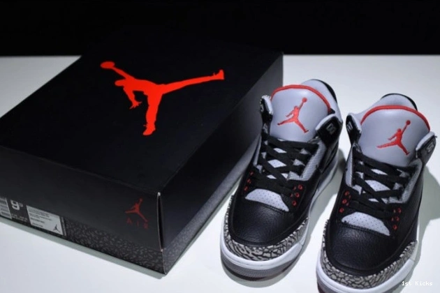 Comfortable Cement 971 Jordan 3 Black 854262- Air 0107